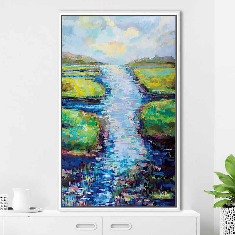 "Summer Solstice" Print on Floating Canvas