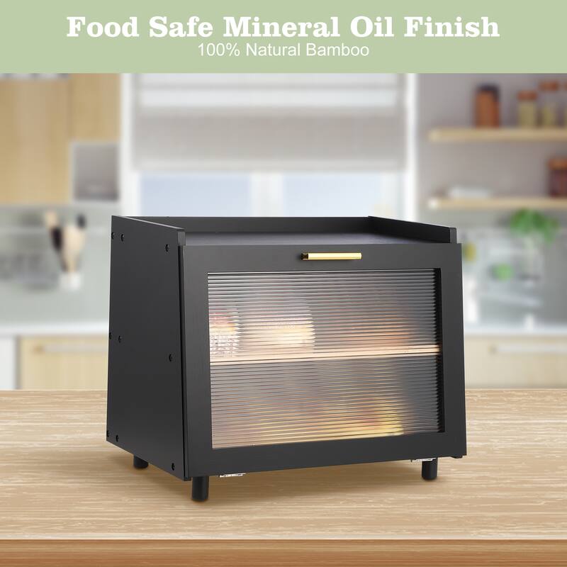 Double Layer Large Bread Box