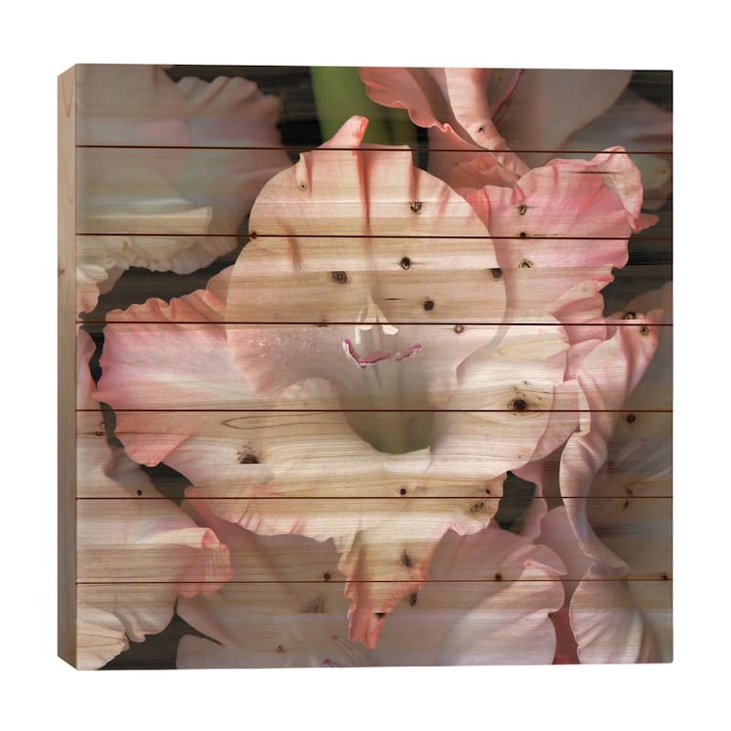 And I Give To You Print On Wood by Magda Indigo - Multi-Color - 26x26x1.5