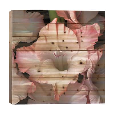 And I Give To You Print On Wood by Magda Indigo - Multi-Color
