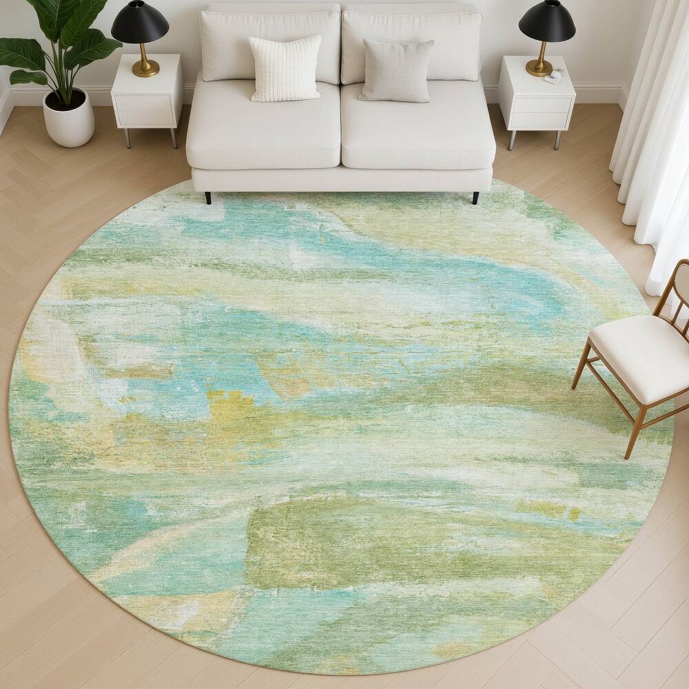 Premium Washable Super Soft Abstract Chic Mayfield Rug