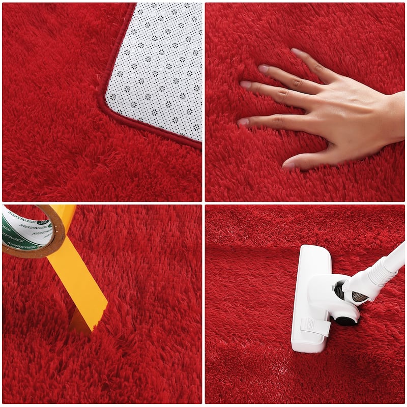 Garvee Shag Fluffy Area Rug Modern Indoor Plush Shaggy Carpet