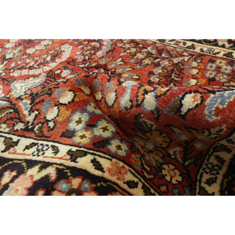 ECARPETGALLERY Hand-knotted Anadol Red Wool Rug - 2'11 x 5'5