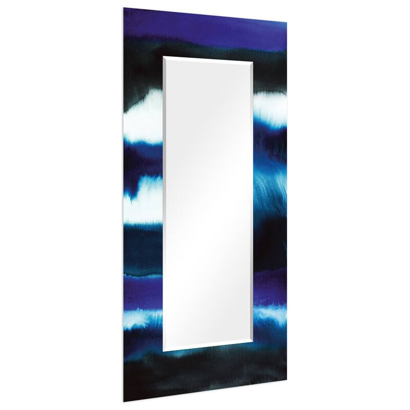 Abstract Rectangular Beveled Wall Mirror, Leaner,Large Mirror, Bathroom Mirror,Cheval Mirror,Ready to Hang