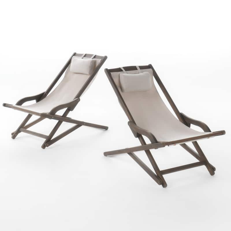 Modern Outdoor Patio Lounge Chair 2 Set, High Comfort for Patios, Balconies & Gardens