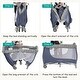 preview thumbnail 10 of 8, Gymax Foldable Baby Playard Portable Playpen Nursery Center w/ - See Details