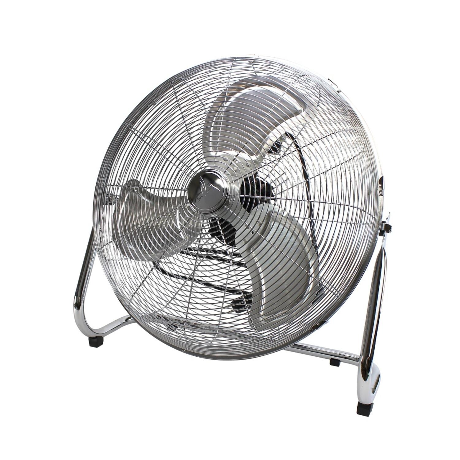 Shop 22 Silver High Velocity Industrial Floor Fan With Sturdy