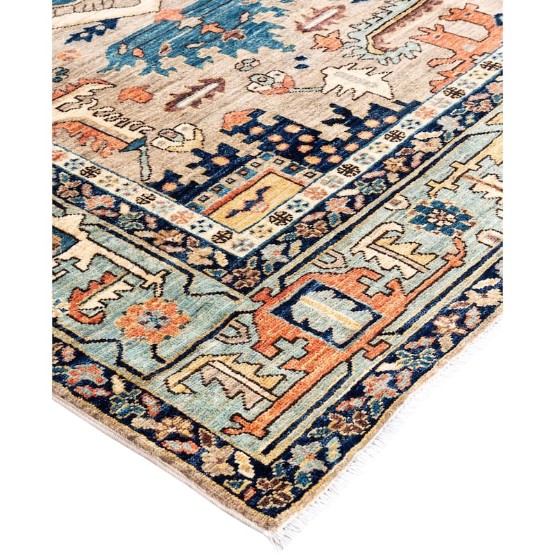 Serapi One-of-a-Kind Hand-Knotted Area Rug - Beige - 8' 2" x 10' 2"