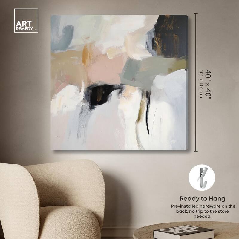 Softened Encounters I Canvas by Art Remedy, Gallery Wrapped