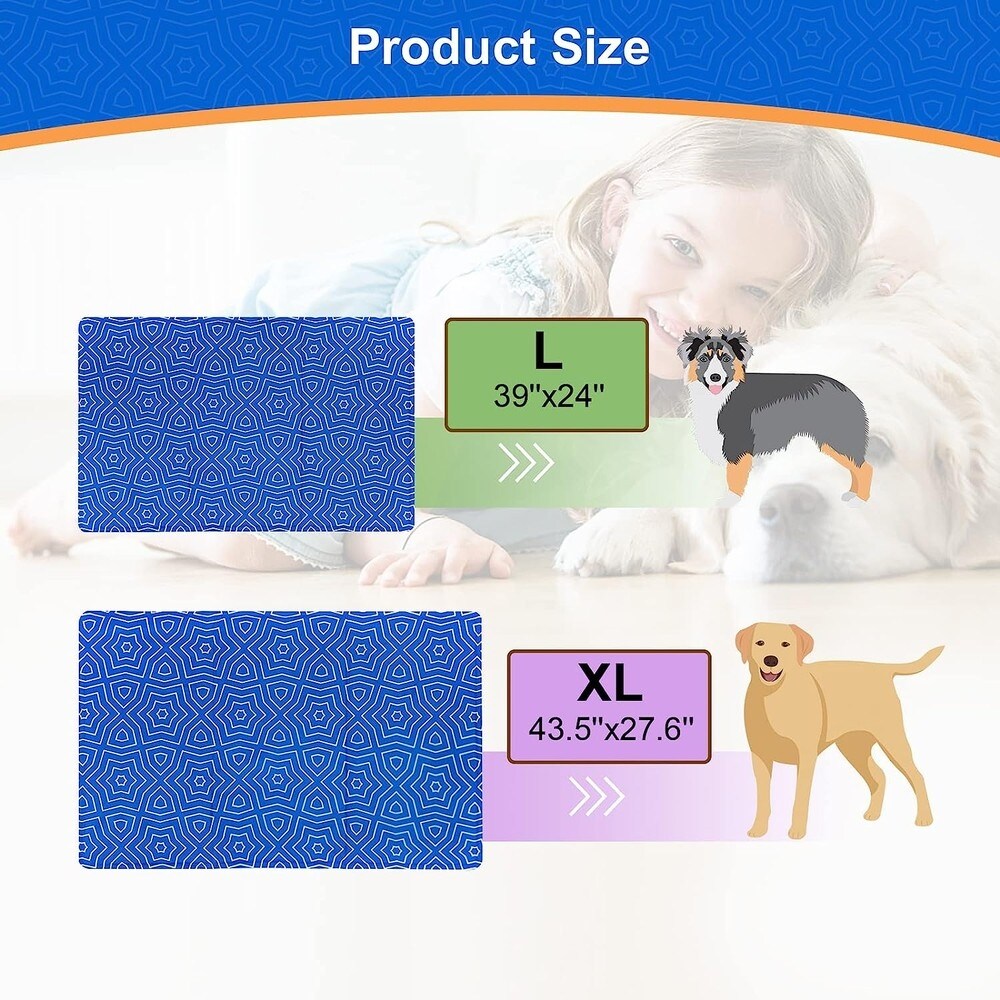 Pet Self Cooling Gel Pad 110x70CM Dog Cooling Mat 110 x 70cm