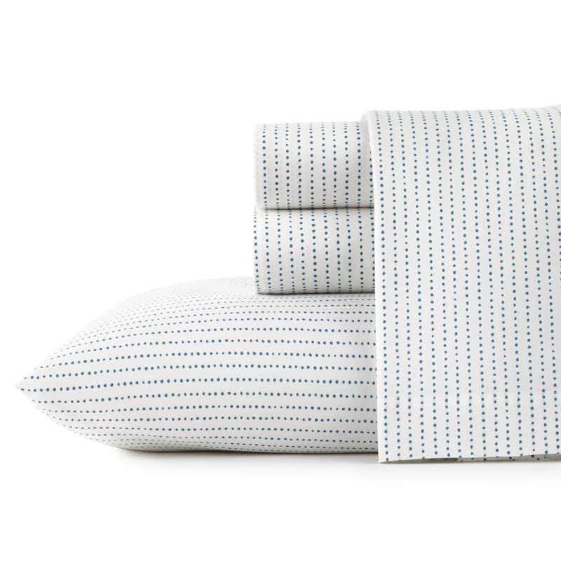 City Scene Cotton Percale Printed Sheet Sets - Queen - Radius