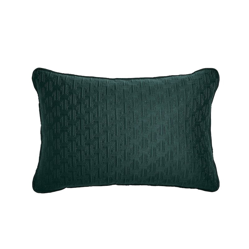 Ted Baker T Quilt Decorative Pillow - Forest