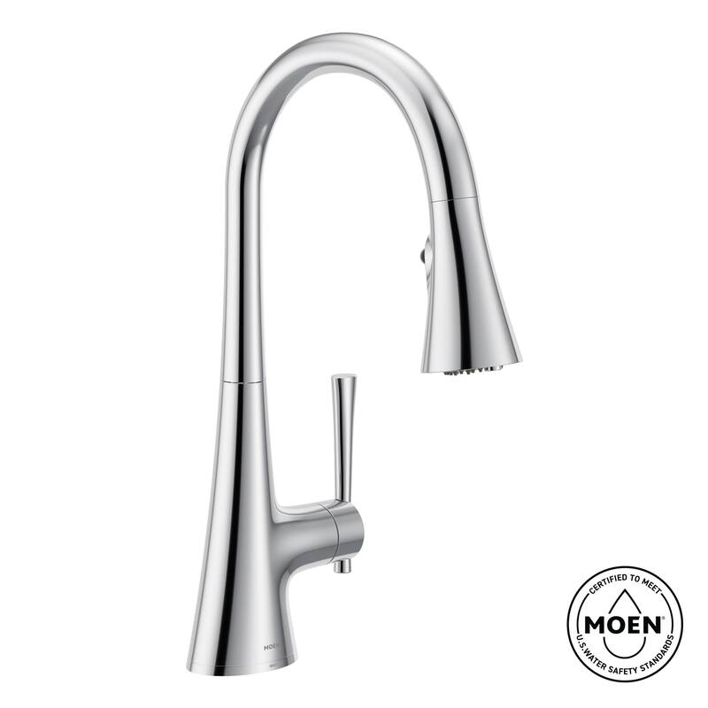 Moen F9126 Kurv 1.5 GPM Single Hole Pull Down Kitchen Faucet - Spot Resist Stainless