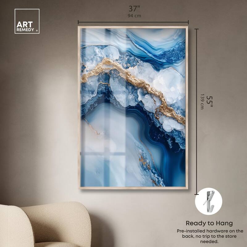 Molten Topaz II Shadowbox by Art Remedy