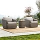 preview thumbnail 5 of 78, Patio Wicker Furniture Set Outdoor Rattan Bistro Set