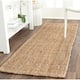 SAFAVIEH Handmade Natural Fiber Beacon Jute Rug - 2'3" x 11' Runner - Natural