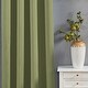 preview thumbnail 97 of 99, 4 Piece Grommet Darkening Blackout Window Panel Curtain Set