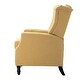 preview thumbnail 51 of 87, Debora Wingback Button Tufted Push-back Recliners Set of 2 by HULALA HOME