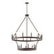 preview thumbnail 13 of 80, Acroma 20-light 40In Farmhouse Wagon Wheel Chandelier