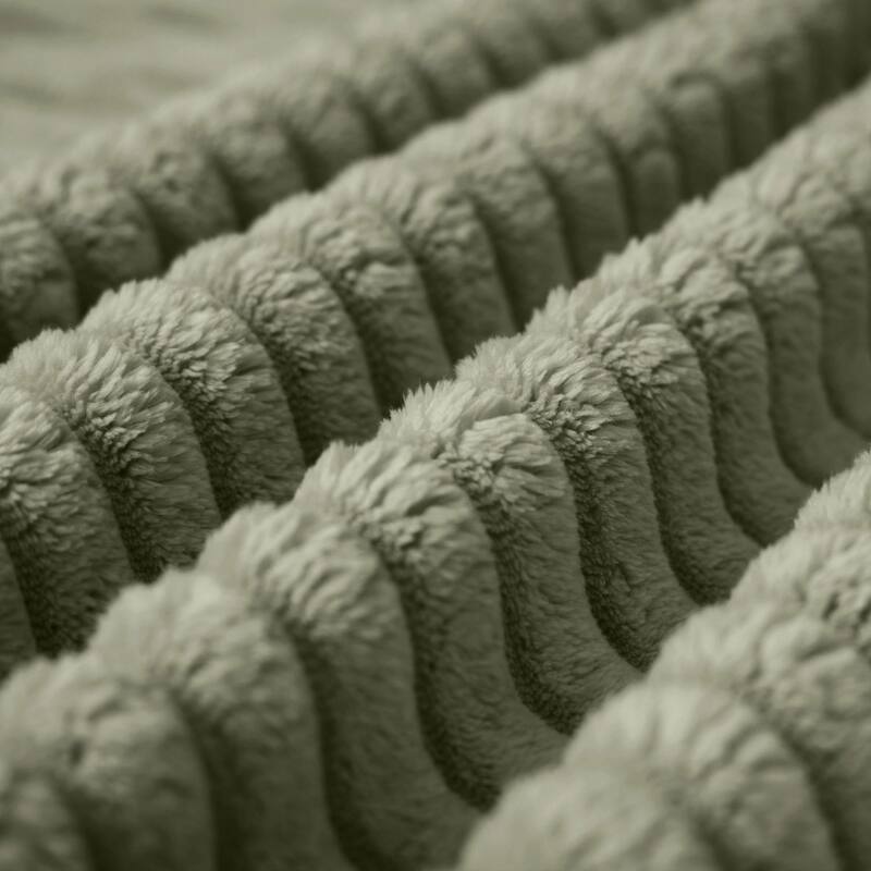 102.76" Corduroy Cloudy L Shaped Sofa with Chaise