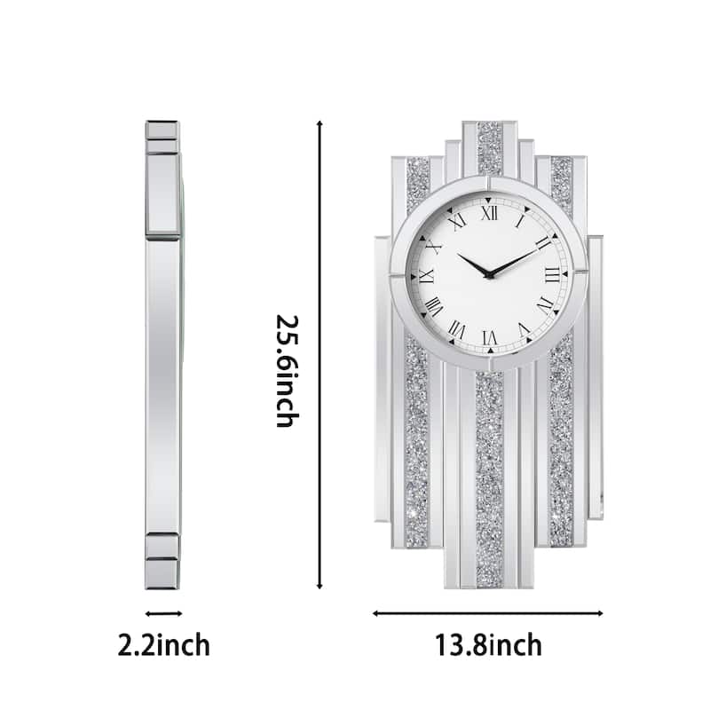 Diamond Crystal Wall Clock