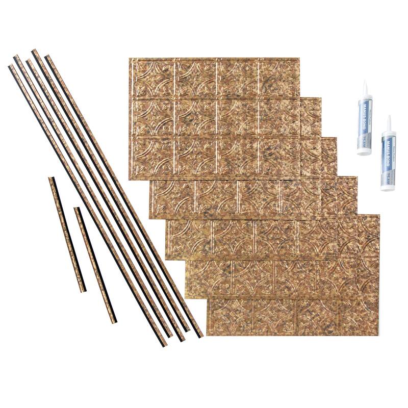 FASÄDE Traditional Style 1 Decorative Vinyl Backsplash Panel