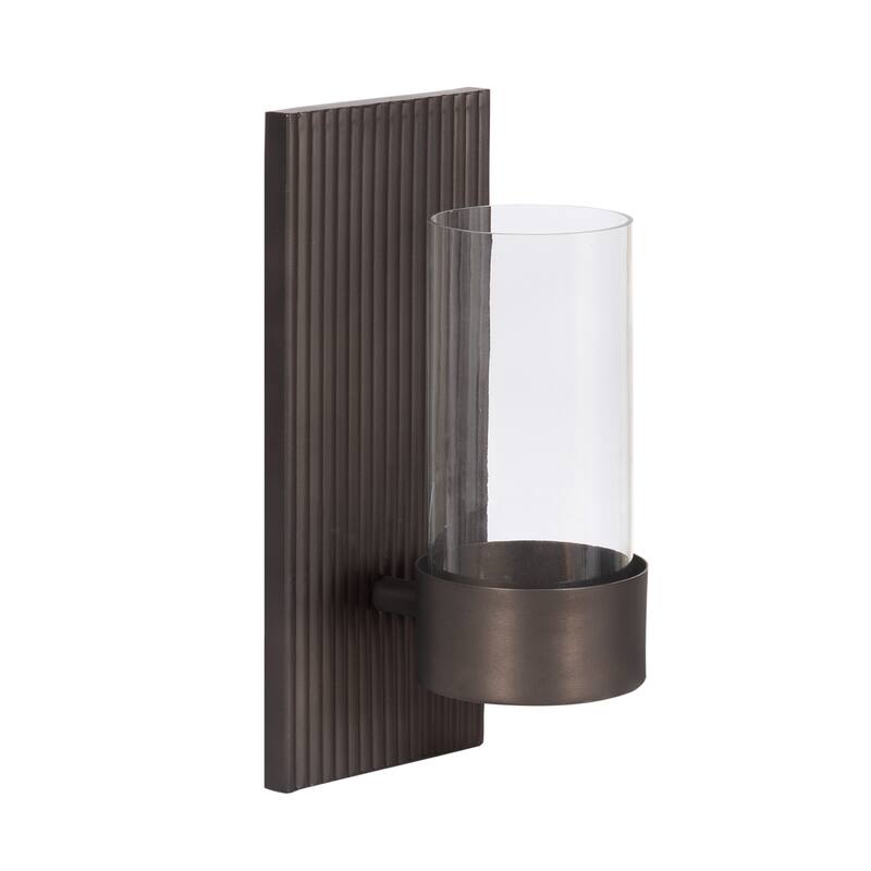 Kate and Laurel Rooks Metal Wall Sconce