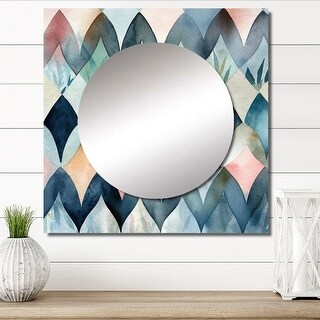 Mirror Abstract Form Designart