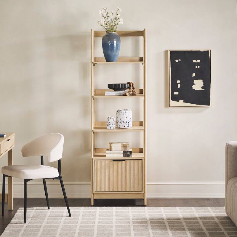 Middlebrook Designs 22" Narrow Bookshelf with Drawer
