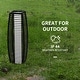 preview thumbnail 13 of 17, Outsunny Solar Floor Lamp, Outdoor Rattan Garden Lantern Pathway Light & Decorative Driveway Lighting