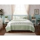 preview thumbnail 54 of 87, Madison Park Vanessa 6 Piece Cotton Percale Quilt Set with Throw Pillows