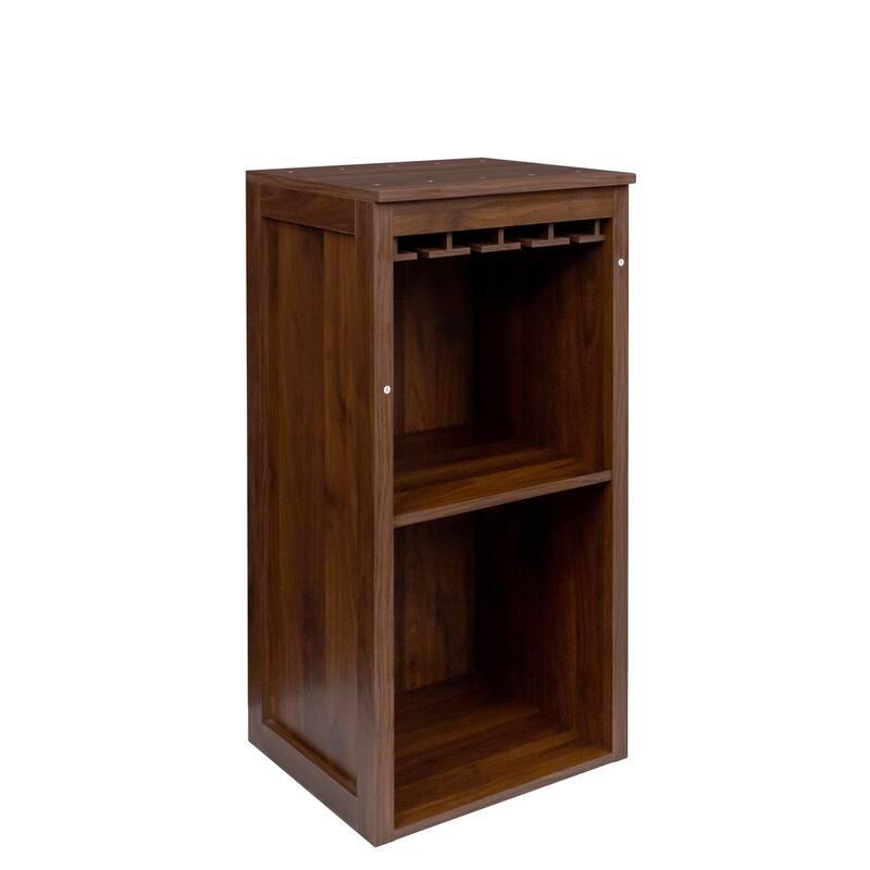 GDF Studio - Centennial Modern 35.43" Tall Modular Wine Bar Buffet Cabinet Storage