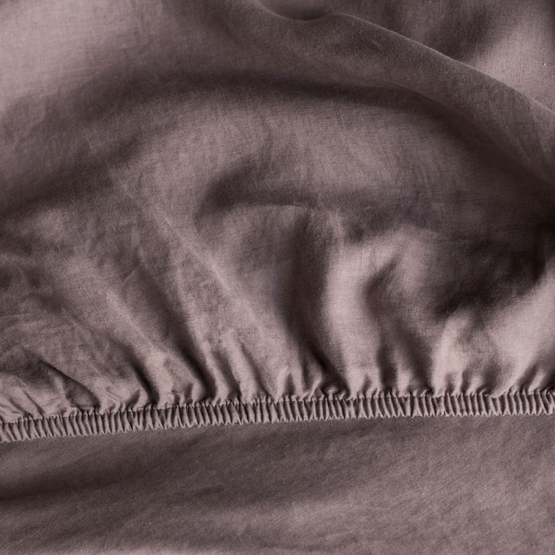 100% French Linen Sheet Set by BOKSER HOME