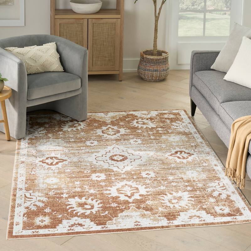 Nourison Astra Machine Washable Indoor only Persian Area Rug