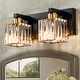 preview thumbnail 27 of 93, 2/3/4/5 Light Bathroom Vanity Light Wall Sconce with Crystal Shade