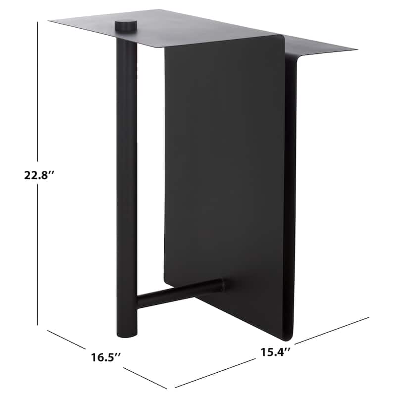 SAFAVIEH COUTURE Aldwyn Metal Accent Table - 16"W x 17"D x 23"H