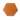 Natural Terracotta Hexagon, 7½-in. x 6½-in. tile