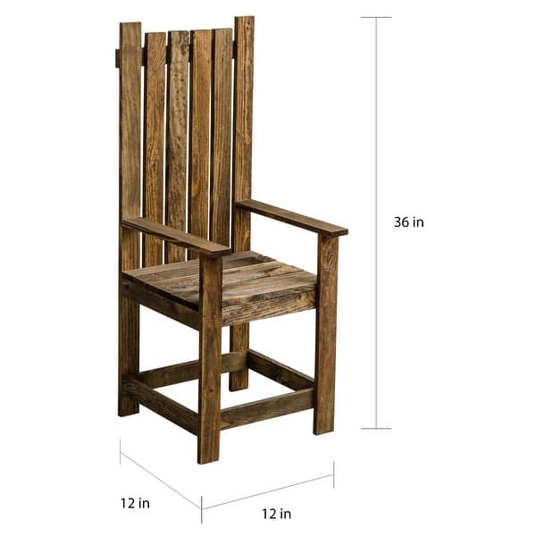Primrose Reclaimed Wood Mini Garden Chair On Sale Bed Bath & Beyond