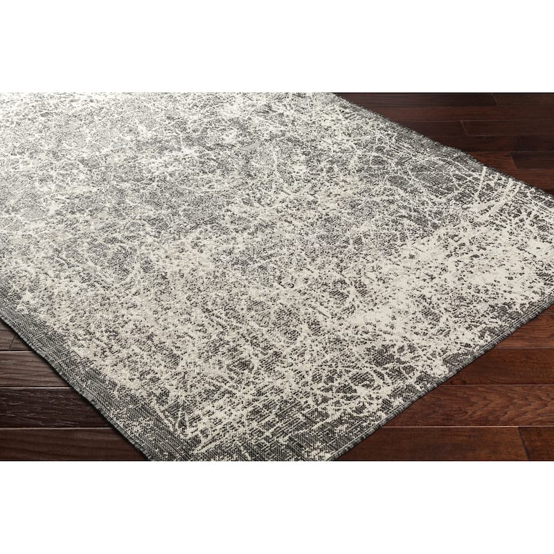 Livabliss Ravello Abstract Industrial Indoor/ Outdoor Area Rug