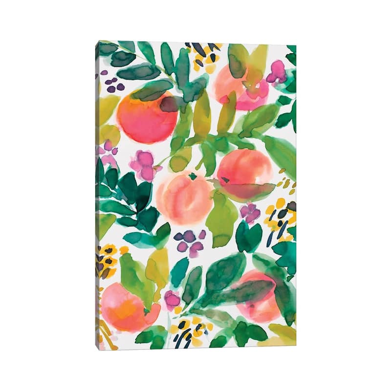 iCanvas "Garden Peaches" by Lanie Loreth Canvas Print