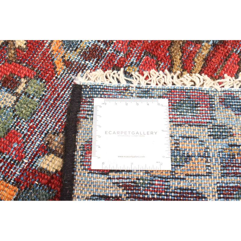 ECARPETGALLERY Hand-knotted Antalya Vintage Red Wool Rug - 4'1 x 6'2