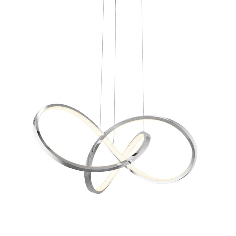Knotted Integrated LED Dimmable Chandelier