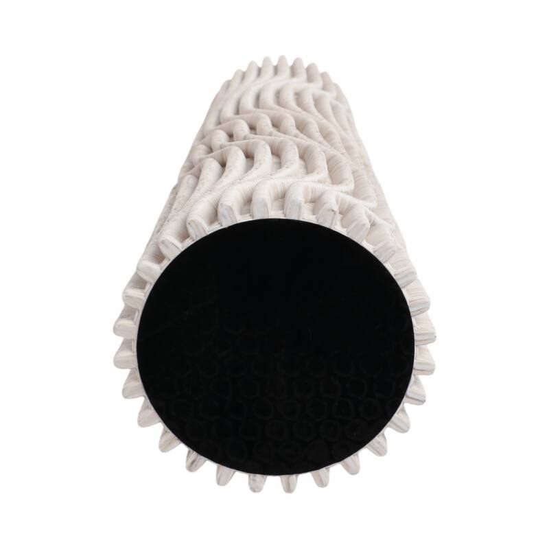 Decorative Vase - Tan Porcelain 3D Printed Textured