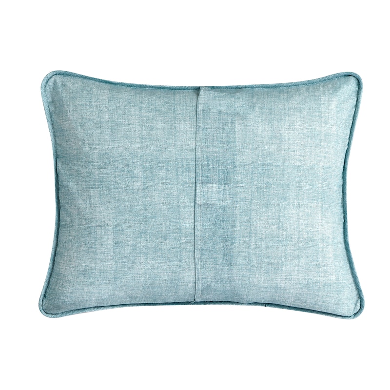 Tommy Bahama Laguna Beach Blue Cotton Reversible Quilt Set