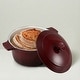 preview thumbnail 32 of 40, Gotham Steel 5QT Dutch Oven Ceramic Nonstick Lightweight Self Basting Lid Red
