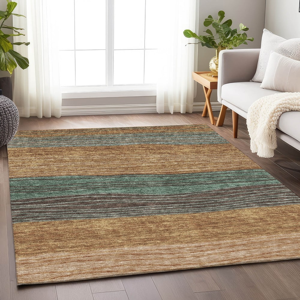 Premium Washable Super Soft Modern Ombre Mayfield Rug