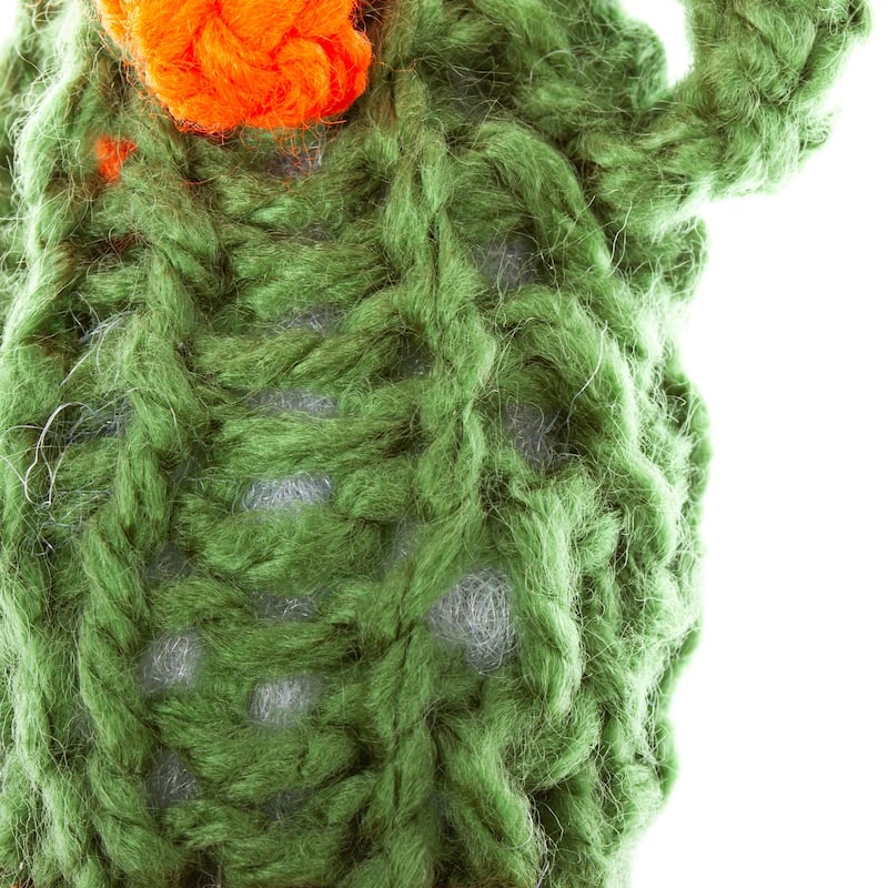 Novica Handmade Saguaro Cheer Crocheted Ornaments (Pair)