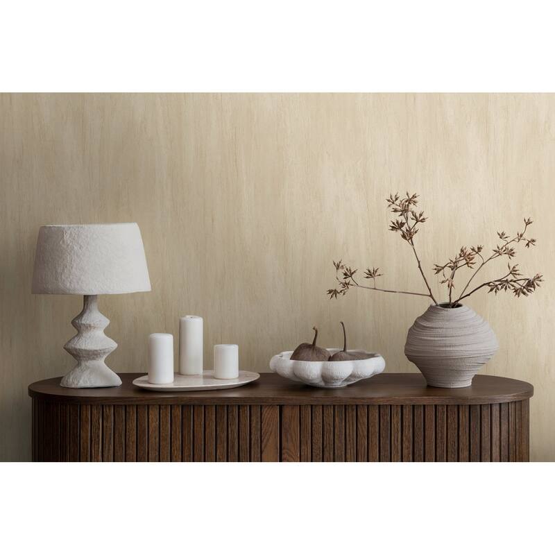 Galerie Wallcoverings Woods and Wicker Collection Wood Effect Matte Finish Vinyl on Non-woven Wallpaper Roll