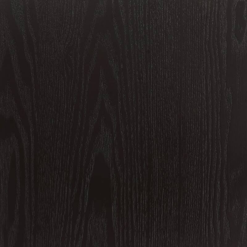 Maroney Rustic Espresso Marble Top Dining Table