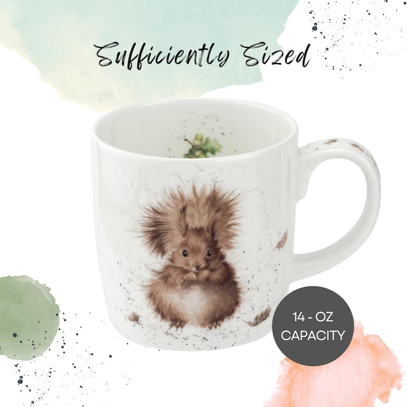 Royal Worcester Wrendale Designs Mug Woodland Creatures